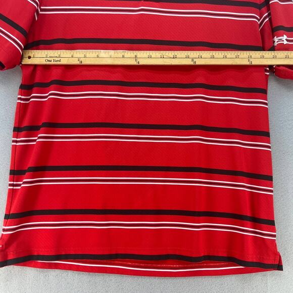 Under Armour Blackwolf Run Red Golf Polo - Picture 7 of 10